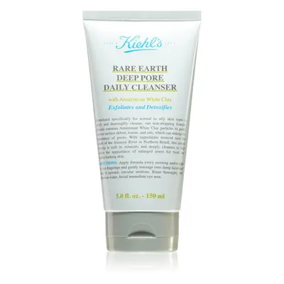 Kiehl's Rare Earth Deep Pore Daily Cleanser detoxikační čisticí krém pro stažení pórů 150 ml