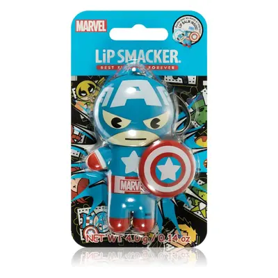 Lip Smacker Marvel Captain America balzám na rty příchuť Red, White & Blue-Berry 4 g