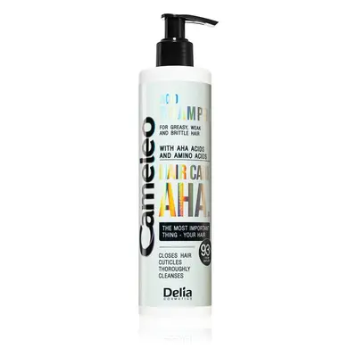 Delia Cosmetics Cameleo AHA šampon pro slabé a poškozené vlasy s AHA kyselinami 250 ml