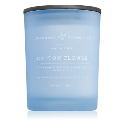 DW Home Charming Farmhouse Cotton Flower vonná svíčka 414 g