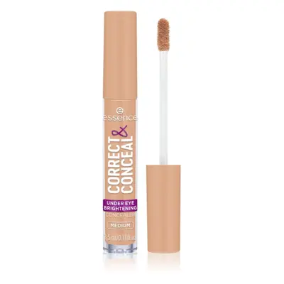 essence CORRECT & CONCEAL rozjasňující korektor proti kruhům pod očima odstín 20 Medium 3 ml