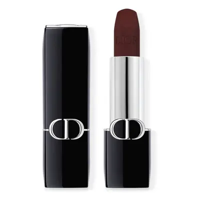 DIOR Rouge Dior Balm hydratační balzám na rty plnitelný odstín 001 Diormidnight 3,2 g