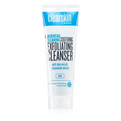 Avon Clearskin Blackhead Clearing čisticí peelingový gel proti černým tečkám 125 ml