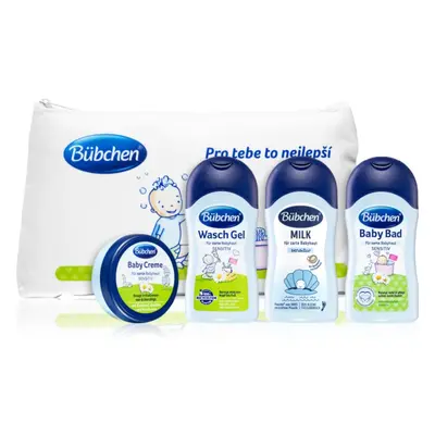 Bübchen Sensitive Minis Set dárková sada pro děti od narození 4 ks