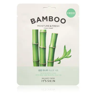 It´s Skin The Fresh Mask Bamboo plátýnková maska se zjemňujícím a osvěžujícím účinkem 19 g