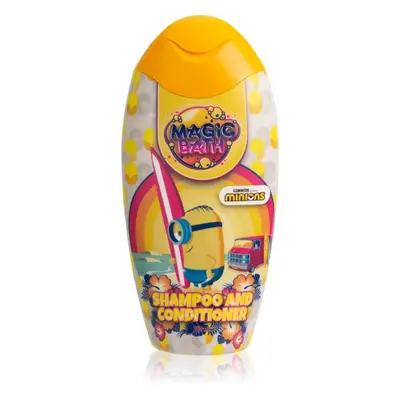 Minions Magic Bath Shampoo & Conditioner šampon a kondicionér pro děti 200 ml