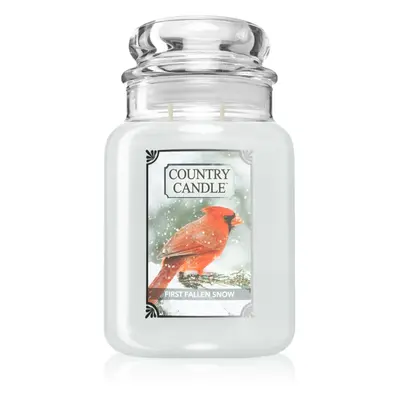 Country Candle First Fallen Snow vonná svíčka 680 g