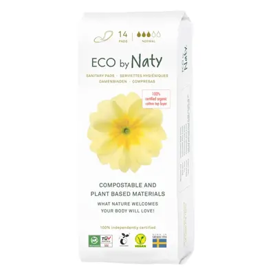 ECO by Naty Sanitary Pads Normal vložky 14 ks