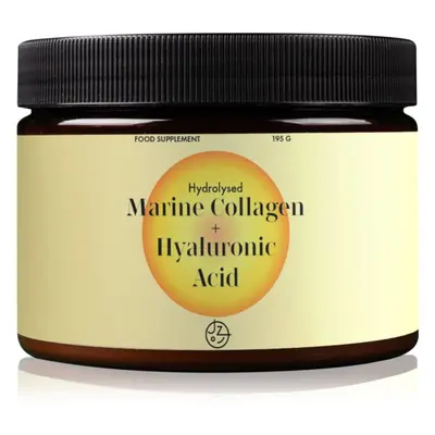 Jíme zdravě Marine Collagen + Hyaluronic Acid hydrolyzovaný kolagen s kyselinou hyaluronovou pří