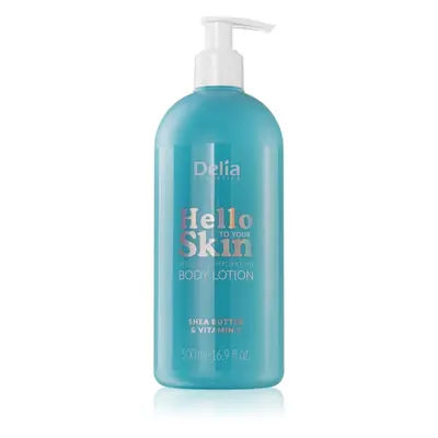 Delia Cosmetics Hello Skin hydratační tělové mléko 500 ml