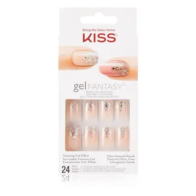 KISS Gel Fantasy Fanciful umělé nehty 24 ks