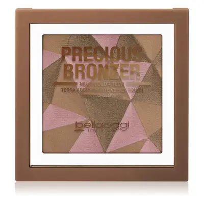 bellaoggi Precious Bronzer Multicolor Tech kompaktní bronzující pudr odstín Warm Sun 9 g