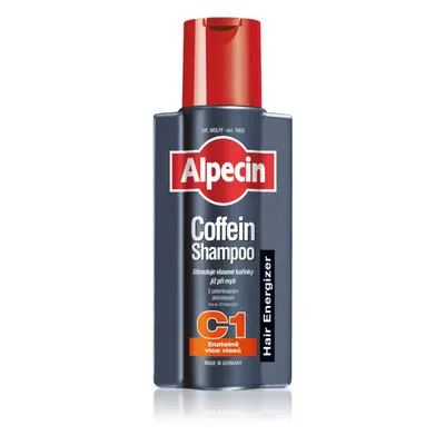 Alpecin Hair Energizer Coffein Shampoo C1 kofeinový šampon pro muže stimulující růst vlasů 250 m