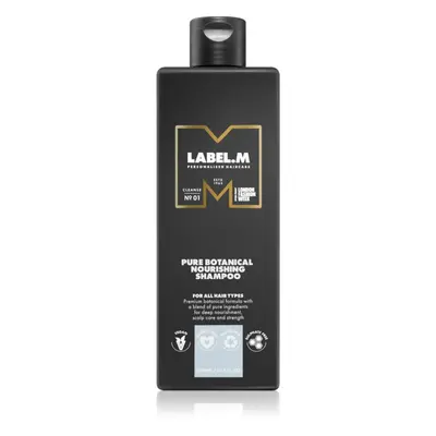 label.m Pure Botanical intenzivně hydratační šampon pro všechny typy vlasů 300 ml