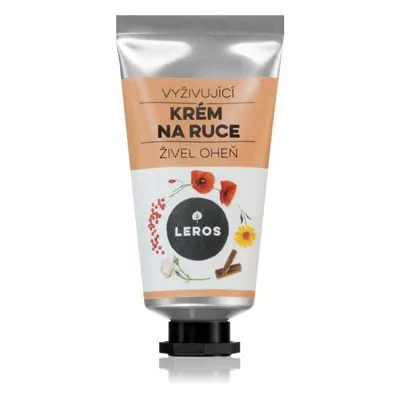 Leros Živel oheň Růžový pepř & skořice výživný krém na ruce s bambuckým máslem 30 ml