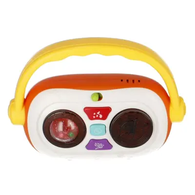 Bam-Bam Music Toy aktivity hračka s melodií 18m+ Radio 1 ks