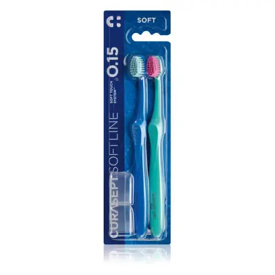 Curasept Softline 0.15 Soft 2pack zubní kartáček 2 ks