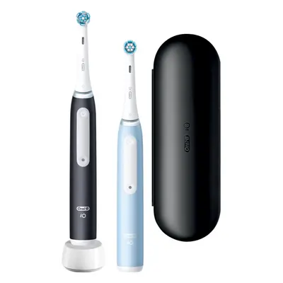 Oral B iO3 elektrický zubní kartáček DUO Black&Blue 2 ks