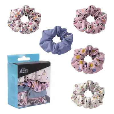 Disney Minnie Scrunchies gumička do vlasů pro děti 5 ks