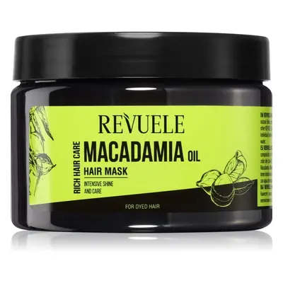 Revuele Macadamia Oil Hair Mask ošetřující maska pro barvené vlasy 360 ml