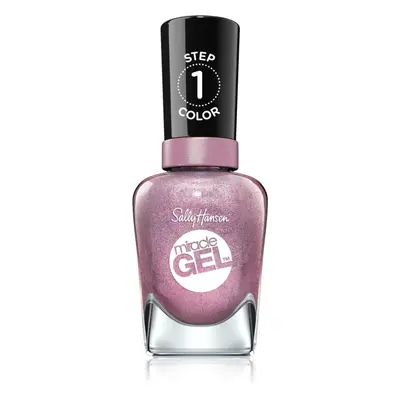 Sally Hansen Miracle Gel™ gelový lak na nehty bez užití UV/LED lampy odstín 564 Metro Midnight 1