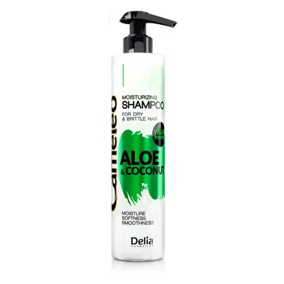 Delia Cosmetics Cameleo Aloe & Coconut hydratační šampon pro suché a křehké vlasy 250 ml