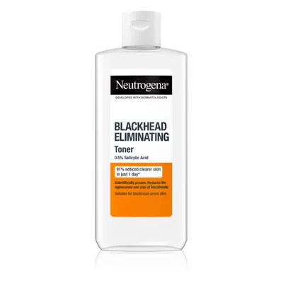 Neutrogena Blackhead Eliminating čisticí tonikum proti černým tečkám 200 ml