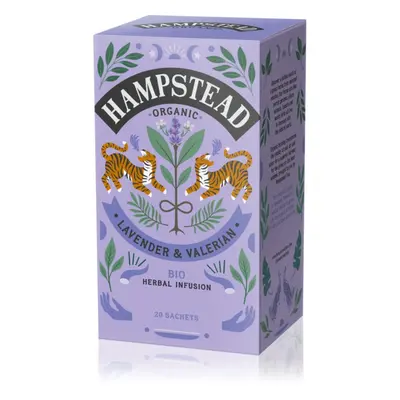 Hampstead Tea London Lavander & Valerian BIO porcovaný čaj 20 ks