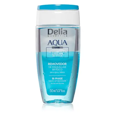 Delia Cosmetics Aqua dvoufázový odličovač na oční okolí a rty 150 ml