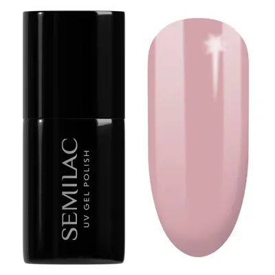 Semilac UV Hybrid Allure gelový lak na nehty odstín 004 Classic Nude 7 ml