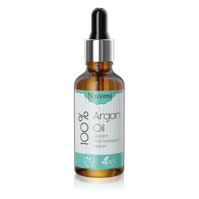 Nacomi Golden, Cold-Pressed Helper arganový olej 50 ml