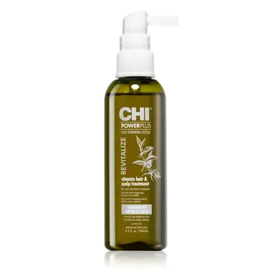 CHI Power Plus Revitalize posilující bezoplachová péče na vlasy a vlasovou pokožku 104 ml