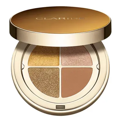 Clarins Ombre 4 Colour Eye Palette paletka očních stínů pro dlouhotrvající efekt odstín 07 Bronz