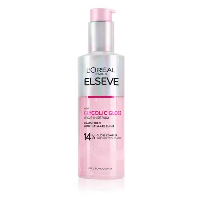 L’Oréal Paris Elseve Glycolic Gloss bezoplachové sérum pro posílení a lesk vlasů 150 ml