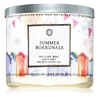 Bath & Body Works Summer Boardwalk vonná svíčka 411 g