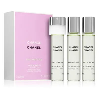 Chanel Chance Eau Fraîche toaletní voda pro ženy 3x20 ml