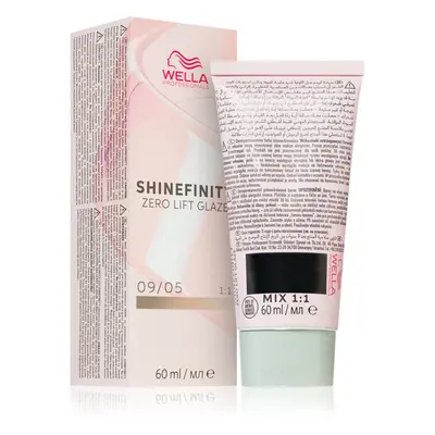 Wella Professionals Shinefinity Zero Lift Glaze demi-permanentní barva na vlasy odstín 09/05 - S