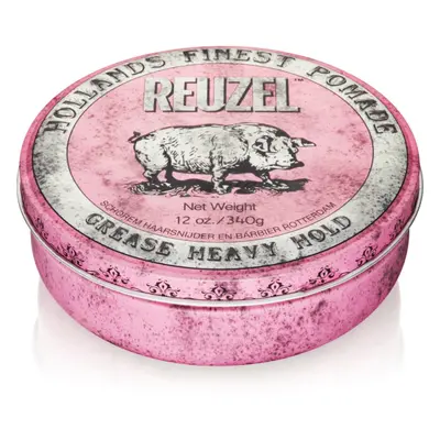 Reuzel Hollands Finest Pomade Grease pomáda na vlasy silné zpevnění 340 g