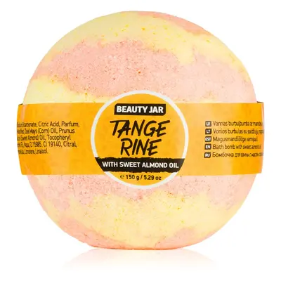 Beauty Jar Tangerine koupelová bomba s mandlovým olejem 150 g