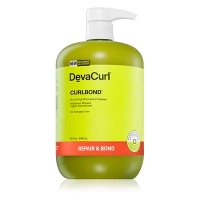 DevaCurl CurlBond™ jemná čisticí pěna pro poškozené vlasy 946 ml