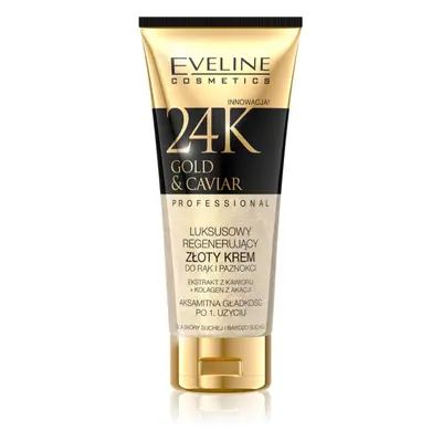 Eveline Cosmetics 24k Gold & Caviar krém na ruce a nehty 100 ml