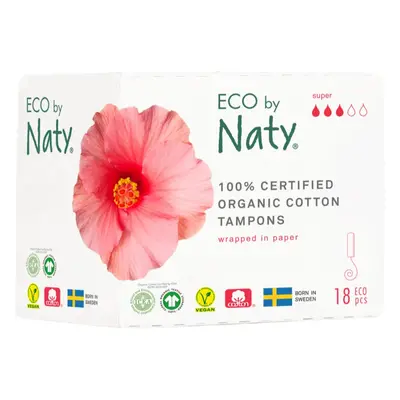 ECO by Naty Tampons Super tampony 18 ks