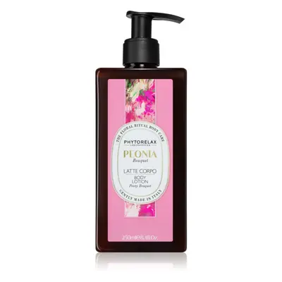 Phytorelax Laboratories Peony Bouquet vyživující tělové mléko 250 ml