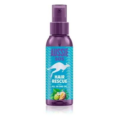 Aussie SOS Hair Rescue hydratační a vyživující olej na vlasy 100 ml