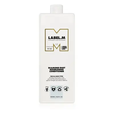 label.m Diamond Dust Nourishing Conditioner vyživující kondicionér pro suché vlasy 1000 ml