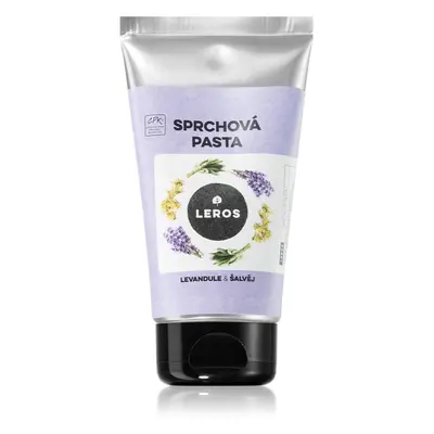 Leros Sprchová pasta levandule & šalvěj sprchový balzám s hydratačním účinkem 130 ml