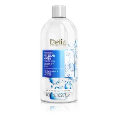 Delia Cosmetics Micellar Water Hyaluronic Acid hydratační micelární voda 500 ml