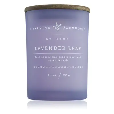 DW Home Charming Farmhouse Lavender Leaf vonná svíčka 230 g