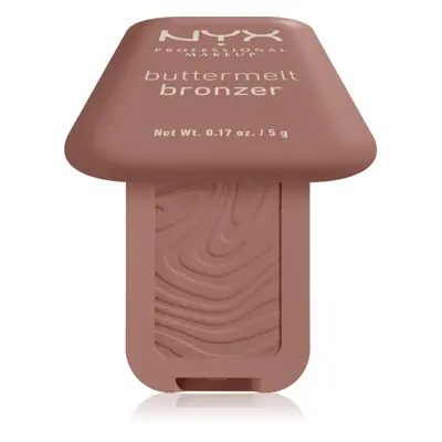 NYX Professional Makeup Buttermelt Bronzer krémový bronzer odstín 02 All Buttad Up 5 g