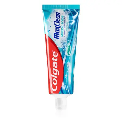 Colgate Max Clean Mineral Scrub gelová zubní pasta pro svěží dech Tingling Mint 75 ml